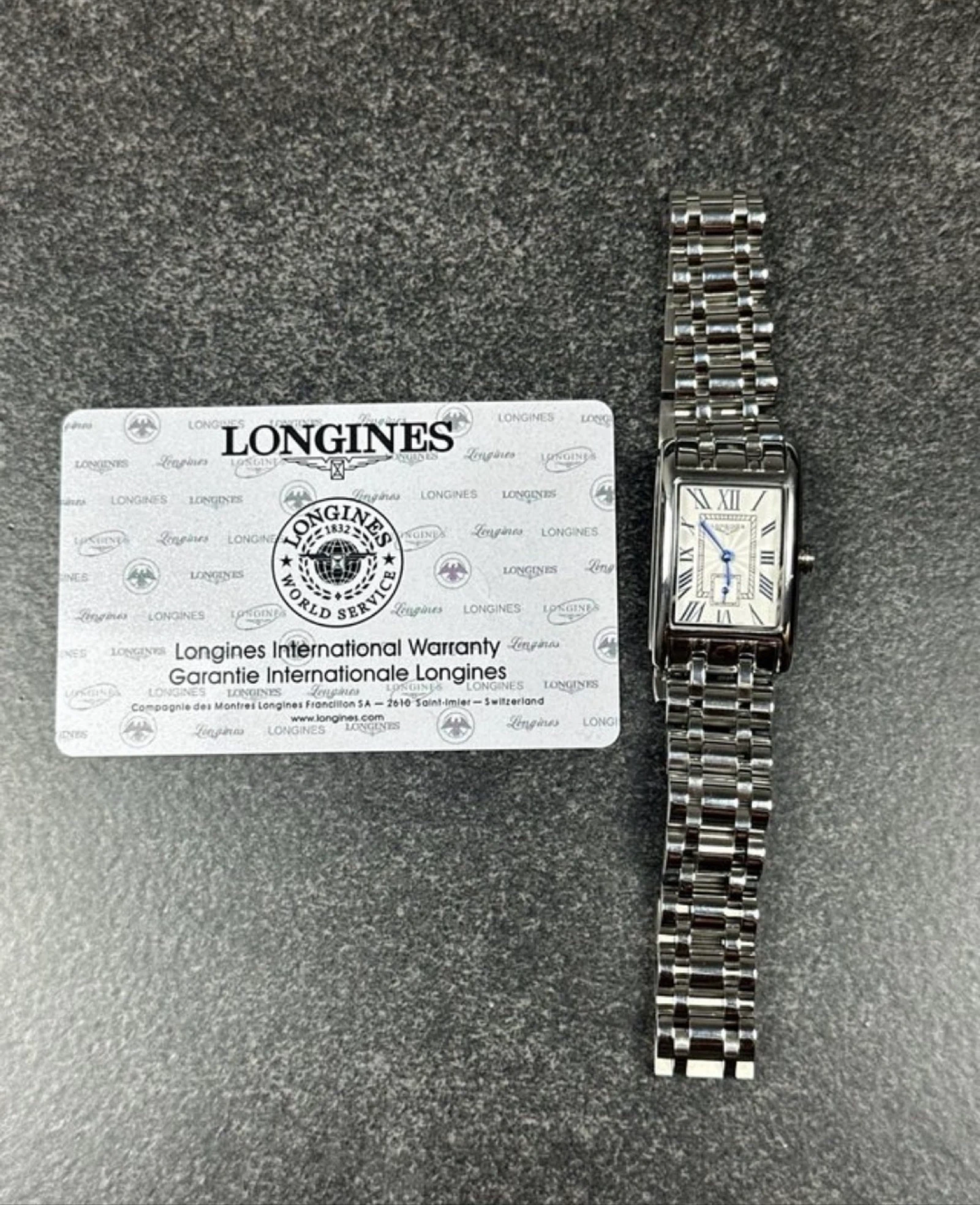Longines DolceVita Prata e Branco